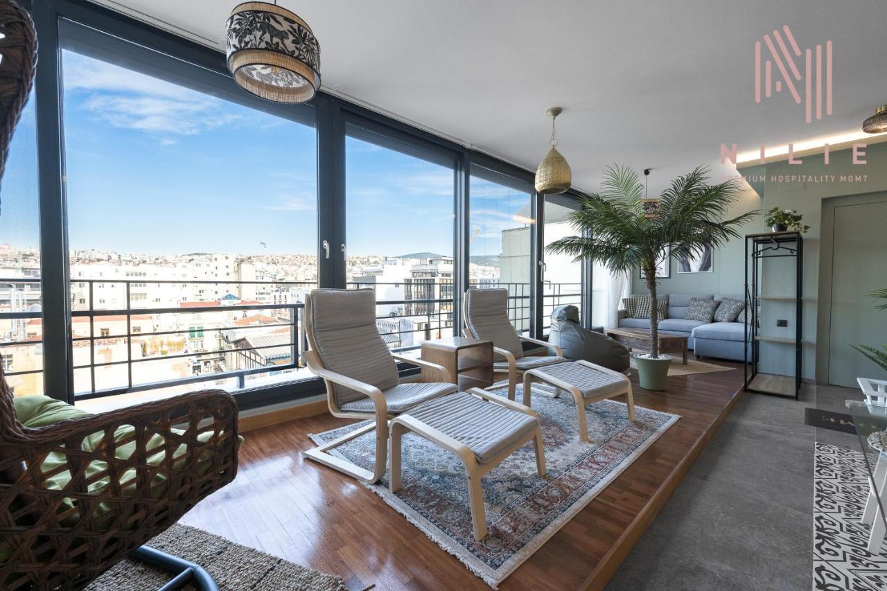 Апартаменты Okto Penthouse, Nilie Hospitality Mgmt Салоники Экстерьер фото